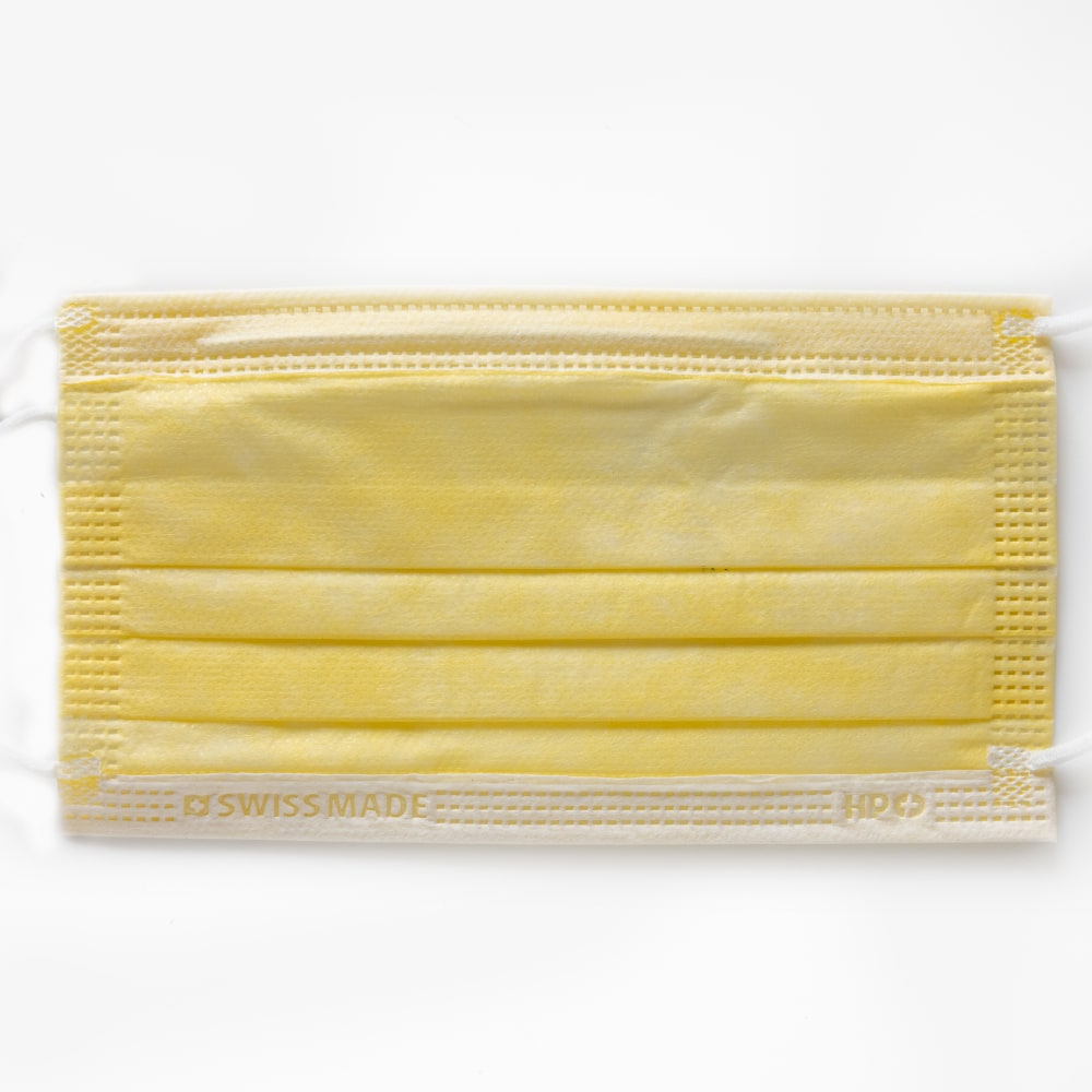 Mascherine chirurgiche, Tipo IIR, Swiss Made, conf.50, Colore Giallo