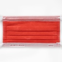 Mascherine chirurgiche, Tipo IIR, Swiss Made, conf.50, Colore Rosso
