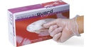 SemperGuard, Guanti in Vinile, senza polvere, conf.100, colore trasparente, taglia M