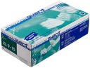 [3004] Guanti in nitrile, Senza Polvere, conf.100 pz, colore blu, taglia XL